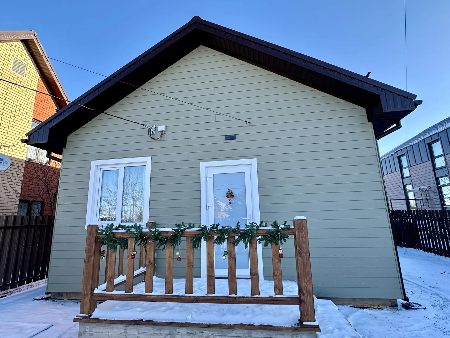 Частный дом Стильный и современный загородный дом Олива