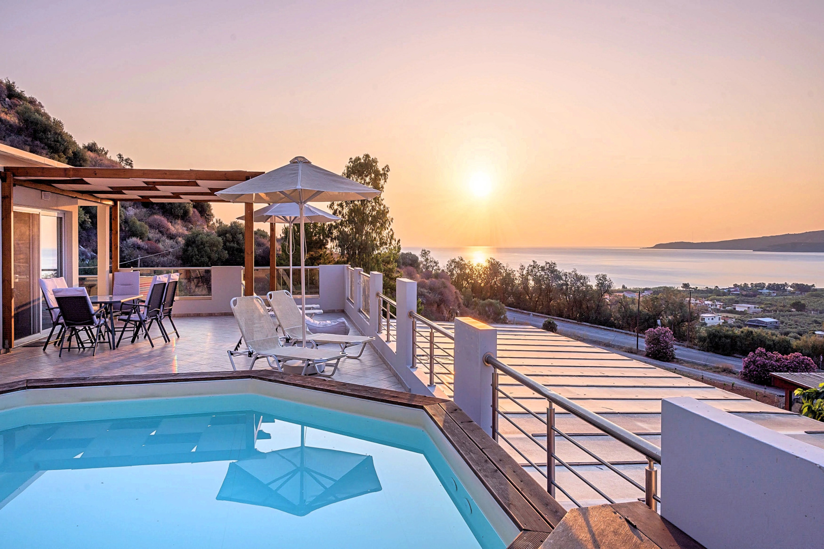 Вилла di Creta Heated Poo