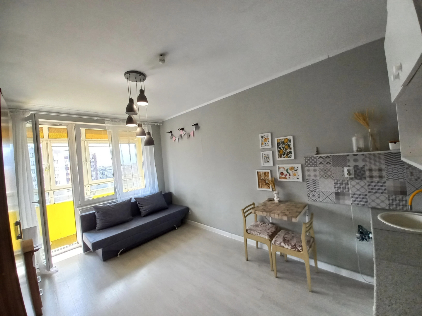 Квартира Уютная студия недалеко от центра Калининграда