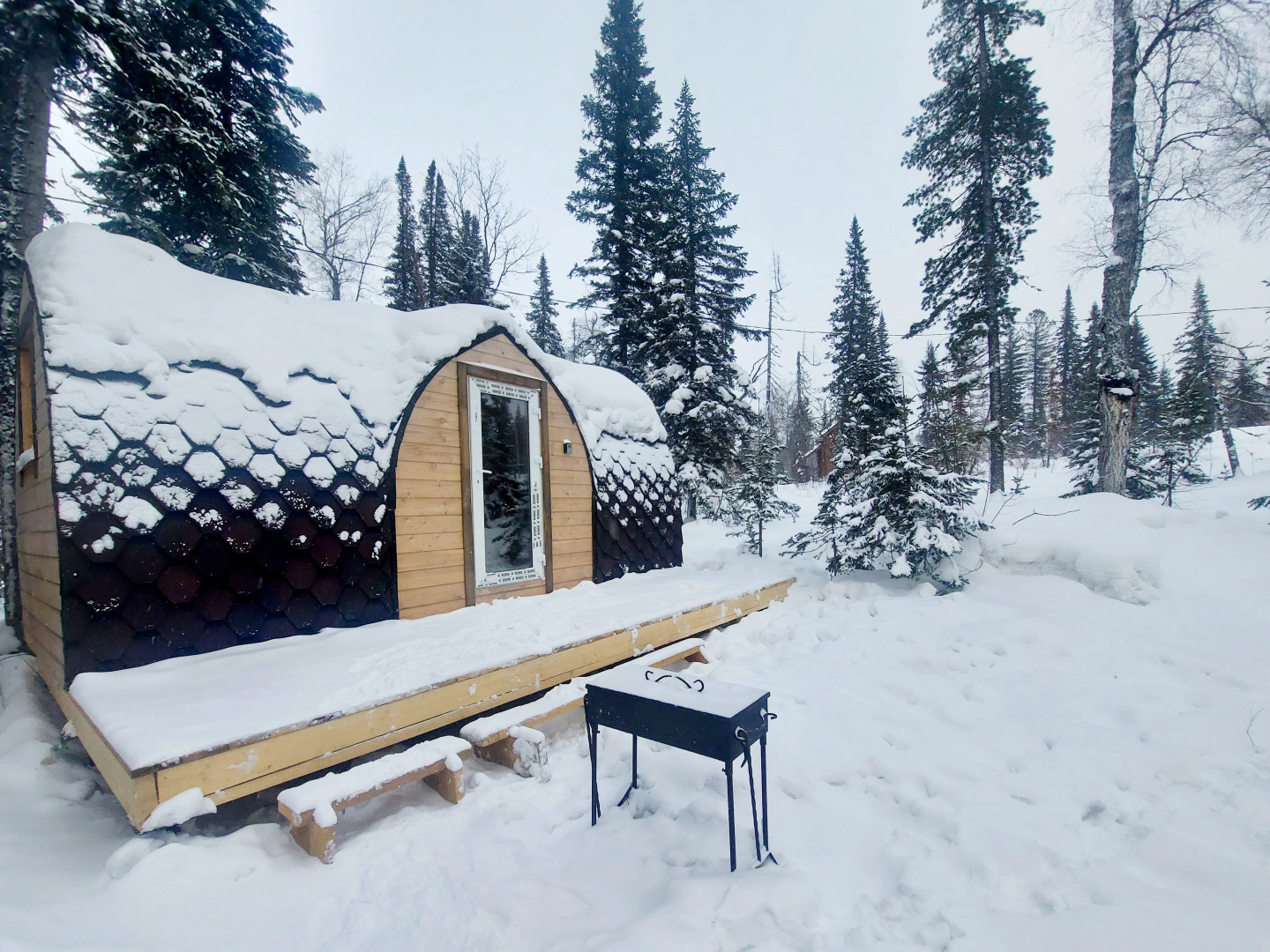 Sashagesh, кемпинг в Шерегеше, ул. Рябиновая 53