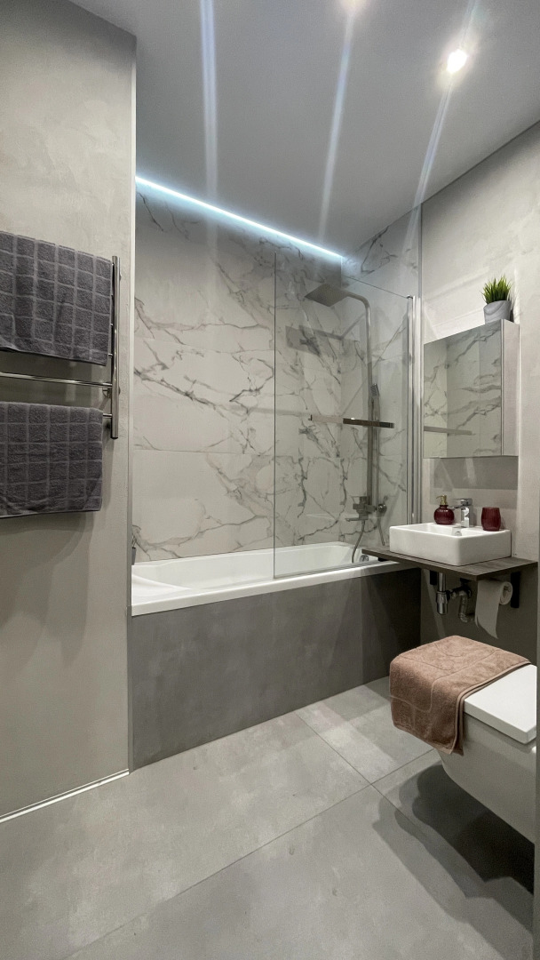 Апартаменты Евро 2-шка Мкр.Солнечный Дизайнерский Ремонт