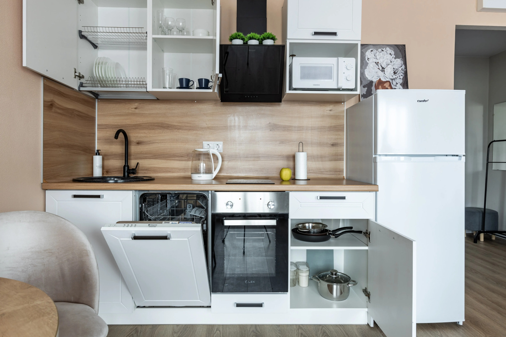 Квартира Студия с Красивым Видом