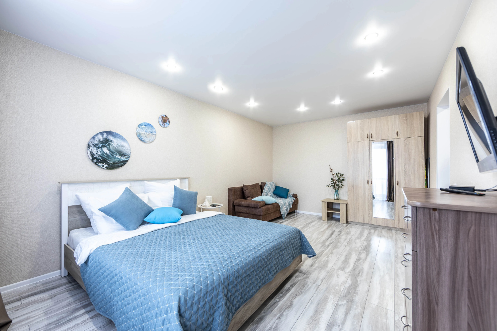 Квартира Уютная квартира близко к мед. городку и ТРЦ Матрешка ArendaTMN24