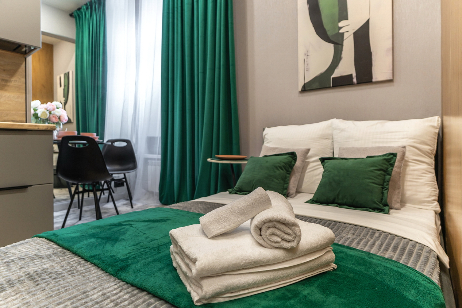 Квартира Апартаменты Два города рядом с метро Каширское