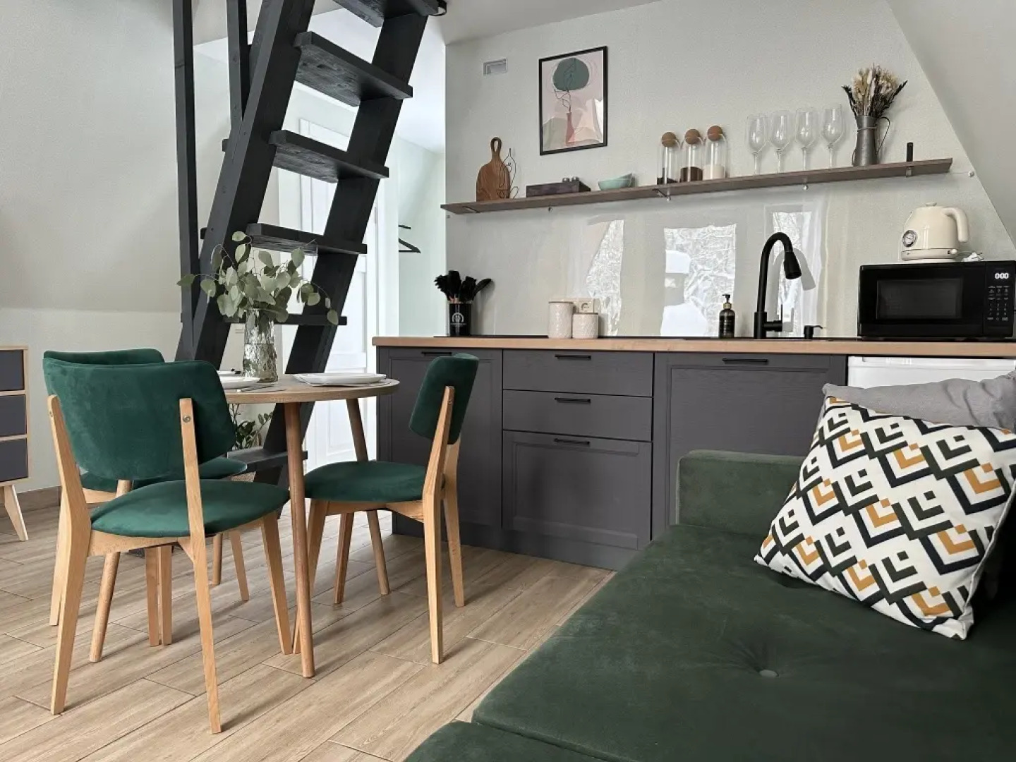 Частный Дом Афрейм с видом на лес №2