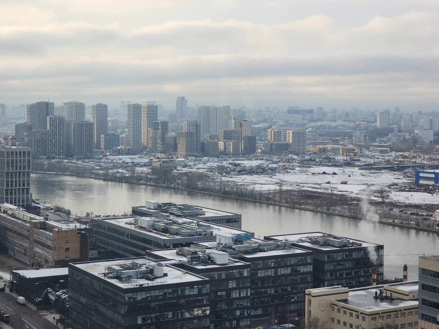 Апартаменты Бизнес-студия с видом на Москва-реку