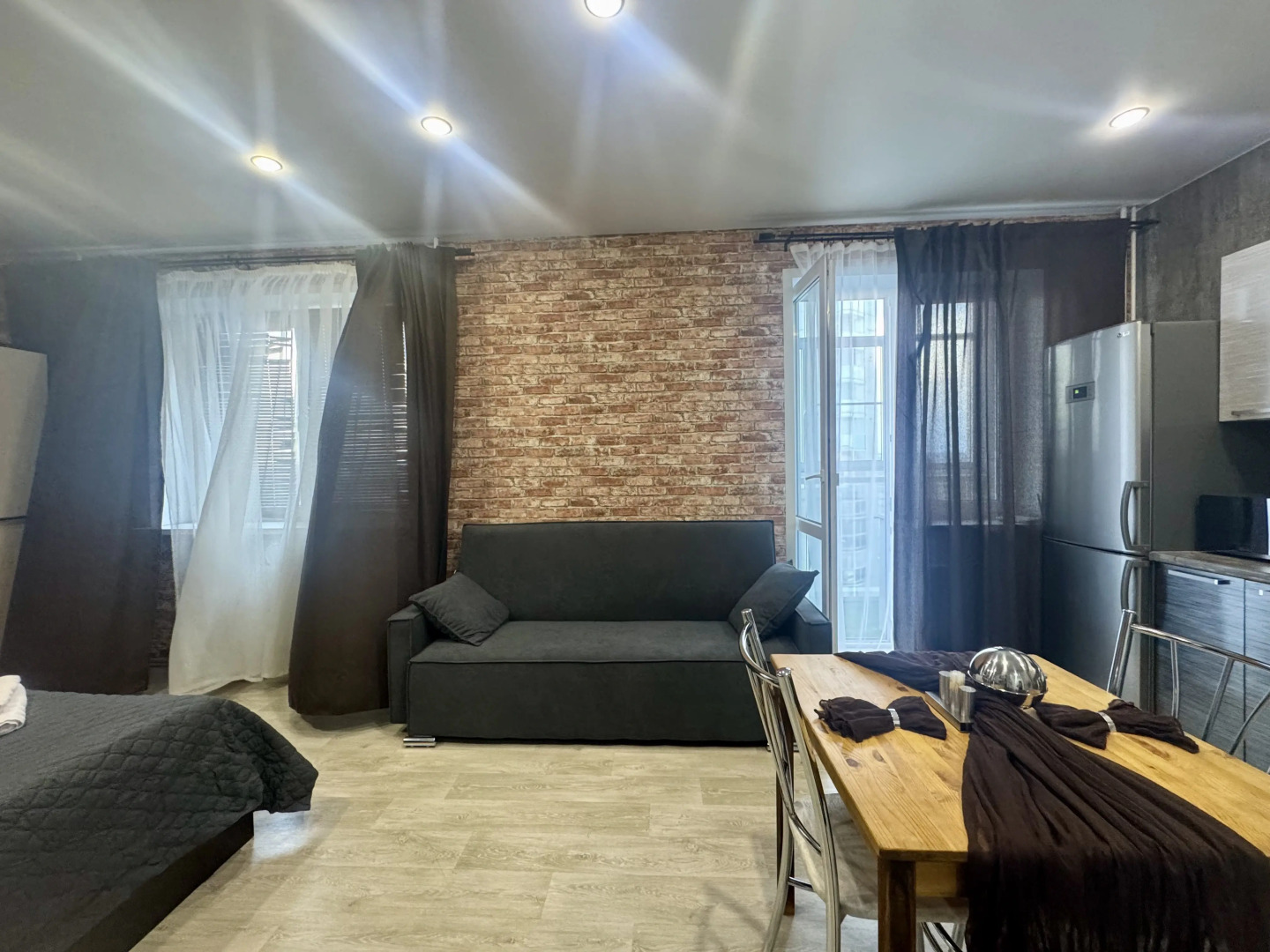 Квартира Уютная Студия с Видом на Центр