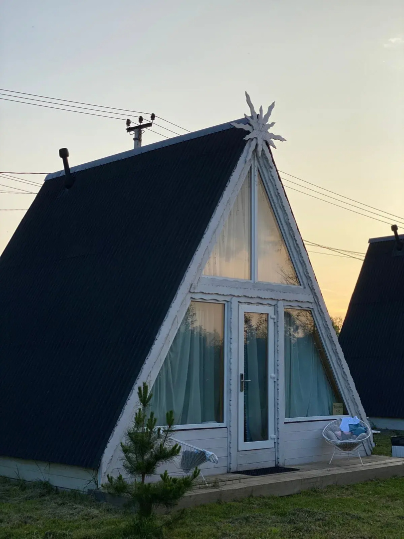 Частный дом Уютный домик A-Frame 2