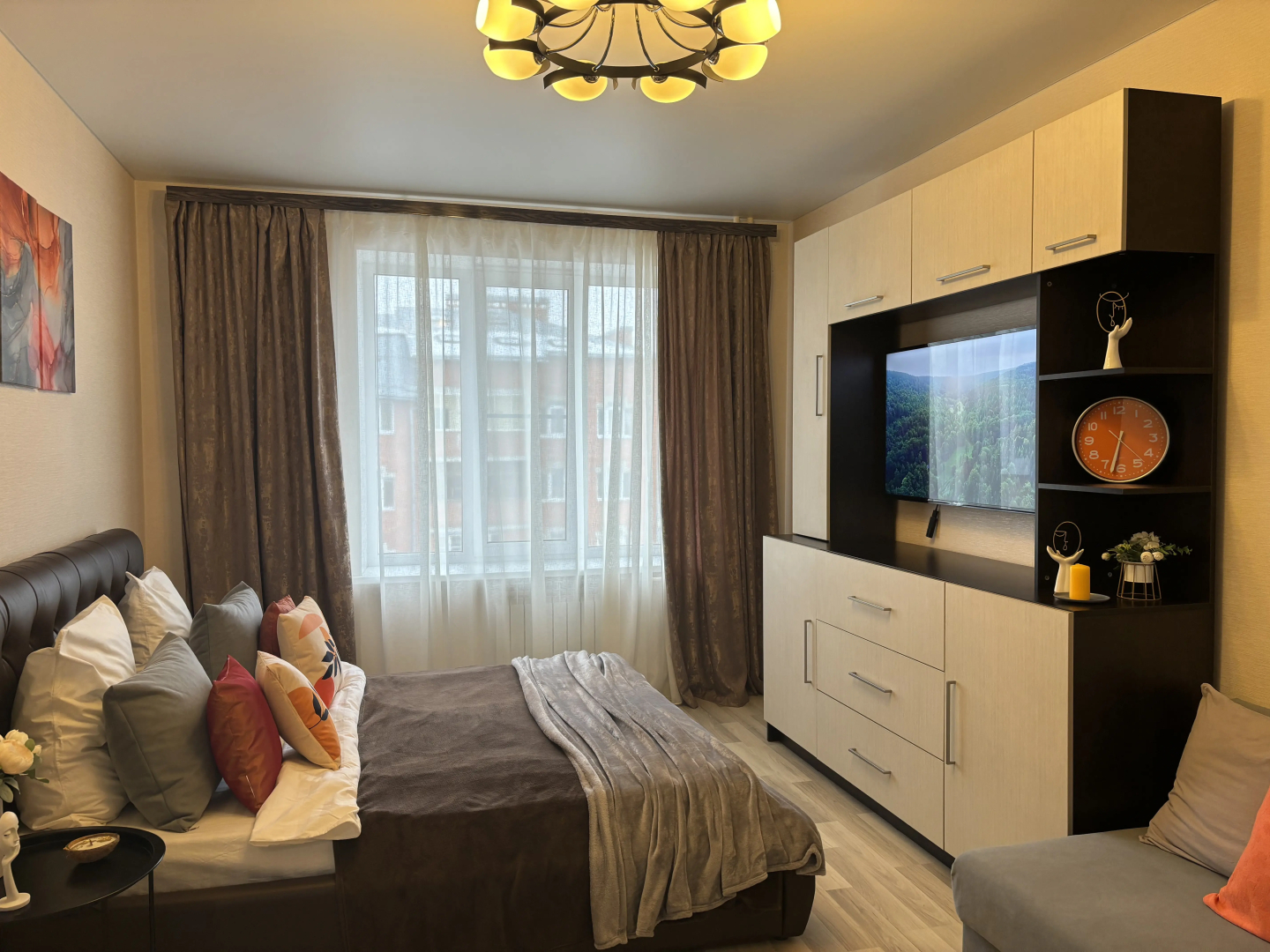 Квартира Комфортабельная 1-комнатная