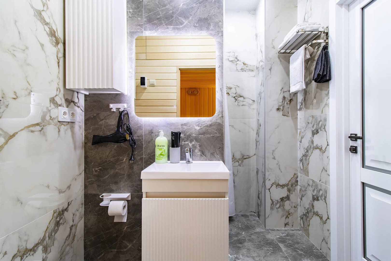 Квартира Волжский с сауной