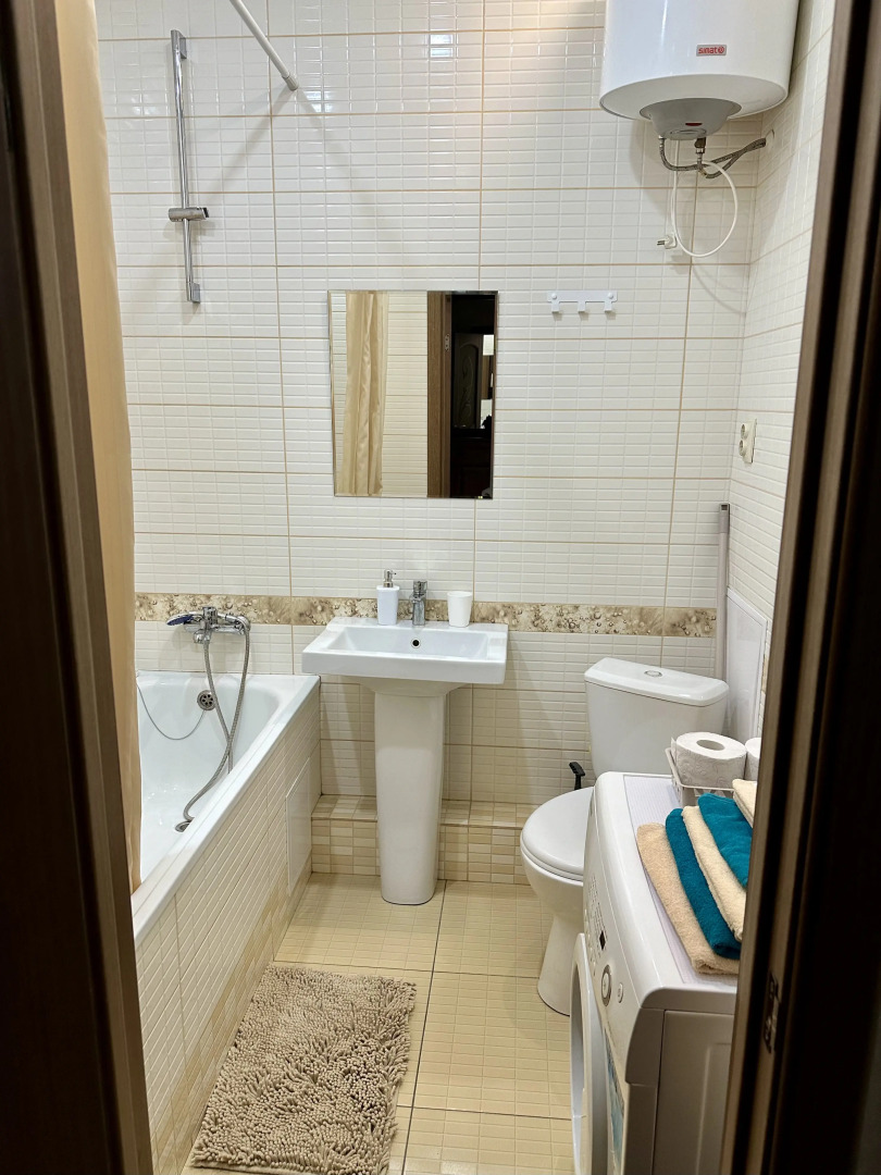 Квартира-студия с красивым видом на город