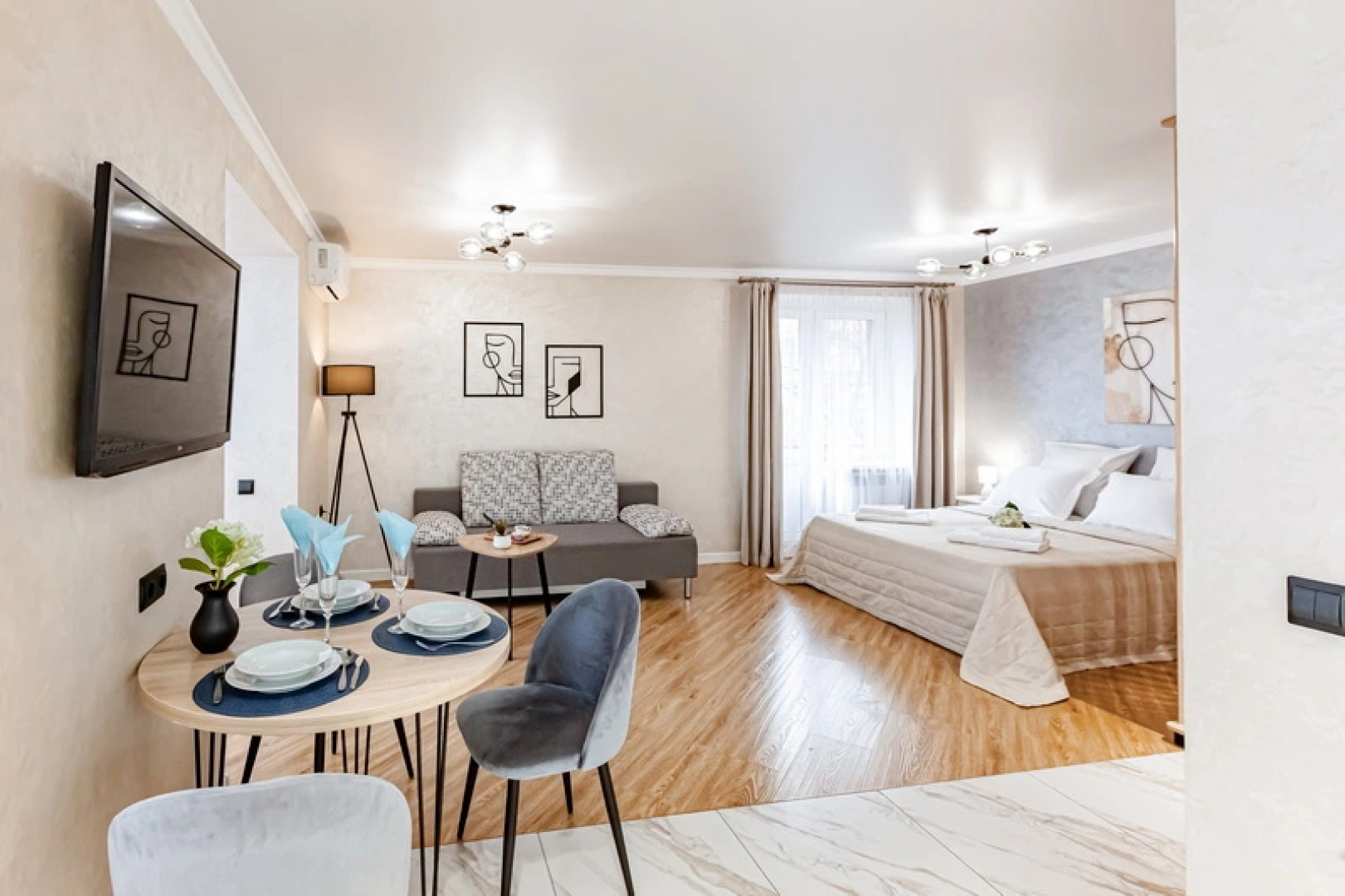 Апартаменты Студия в курортной зоне