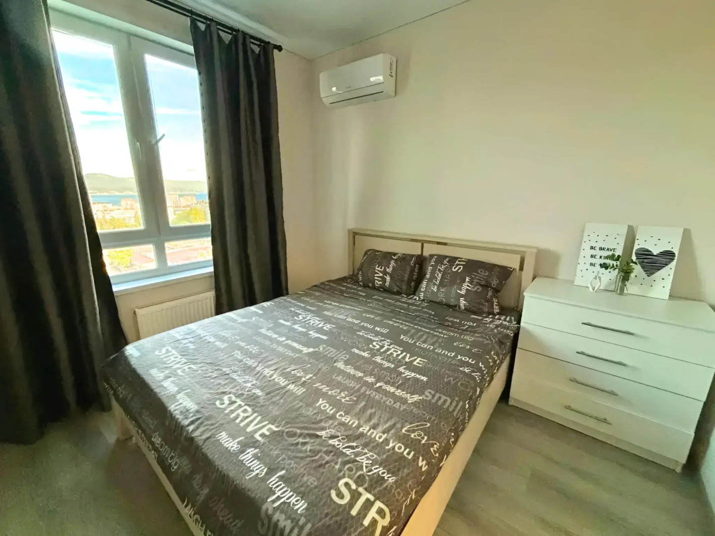 Квартира евродвушка с шикарным видом на море