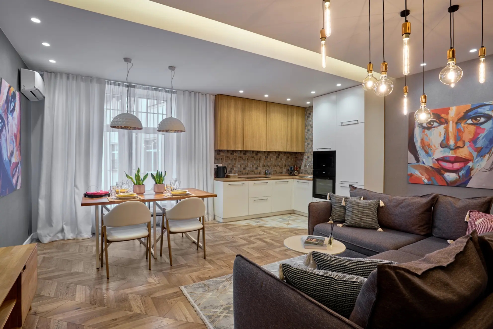 ЕвроУют Стильная 2 комнатная квартира