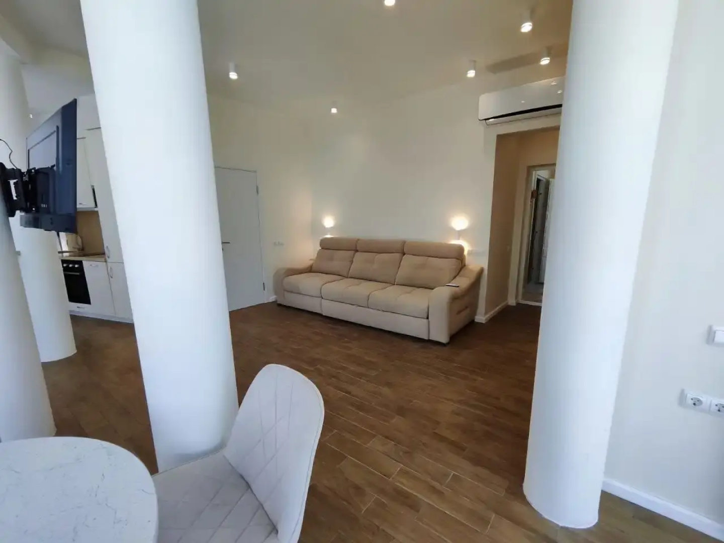 Апартаменты просторные с видом на море