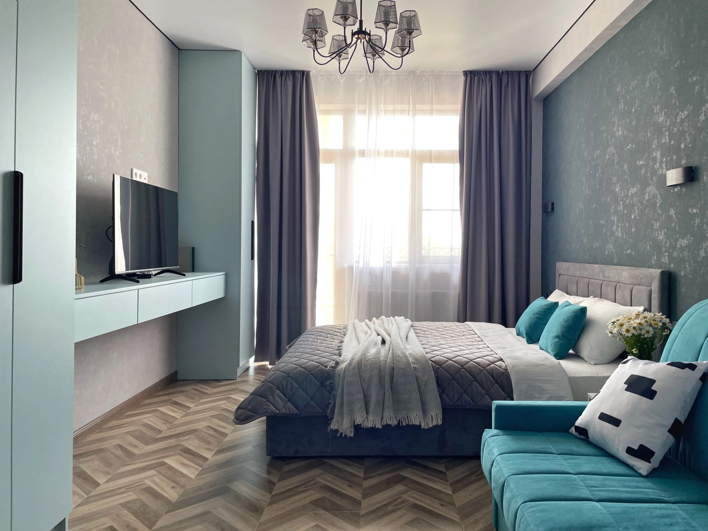 Квартира Студия Люкс Удачные Сутки с Видом на Машук Центр