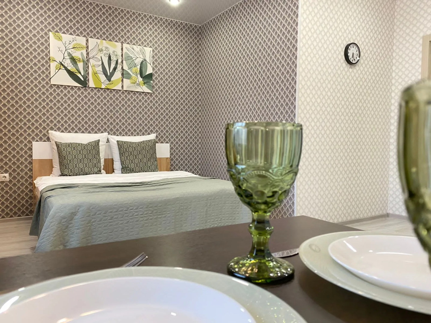 Уютные апартаменты.