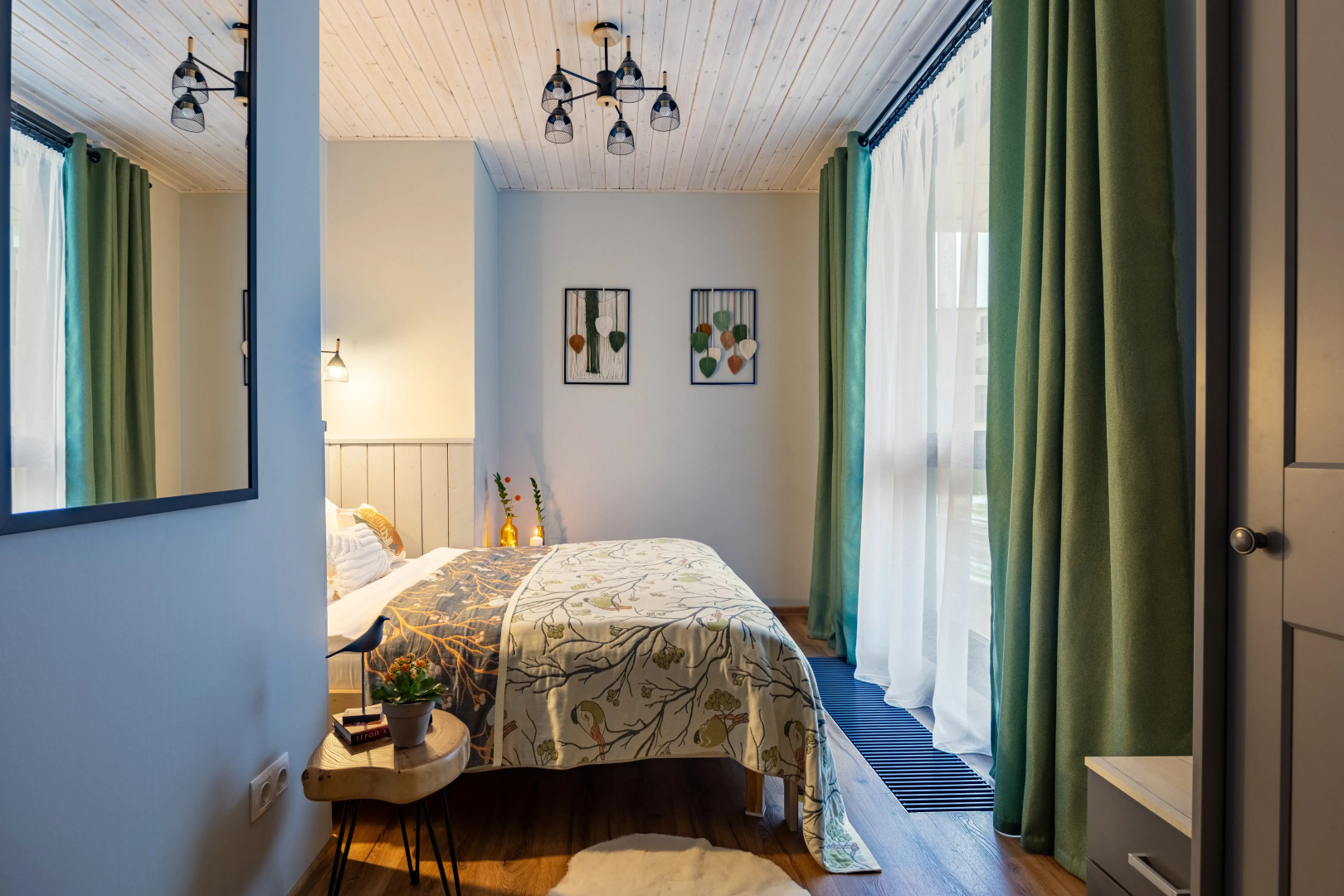 Апартаменты Лукоморье с камином и террасой у курорта