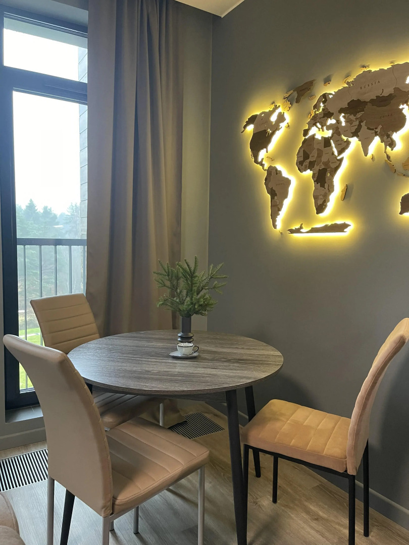 Апартаменты Охта Парк U Reki