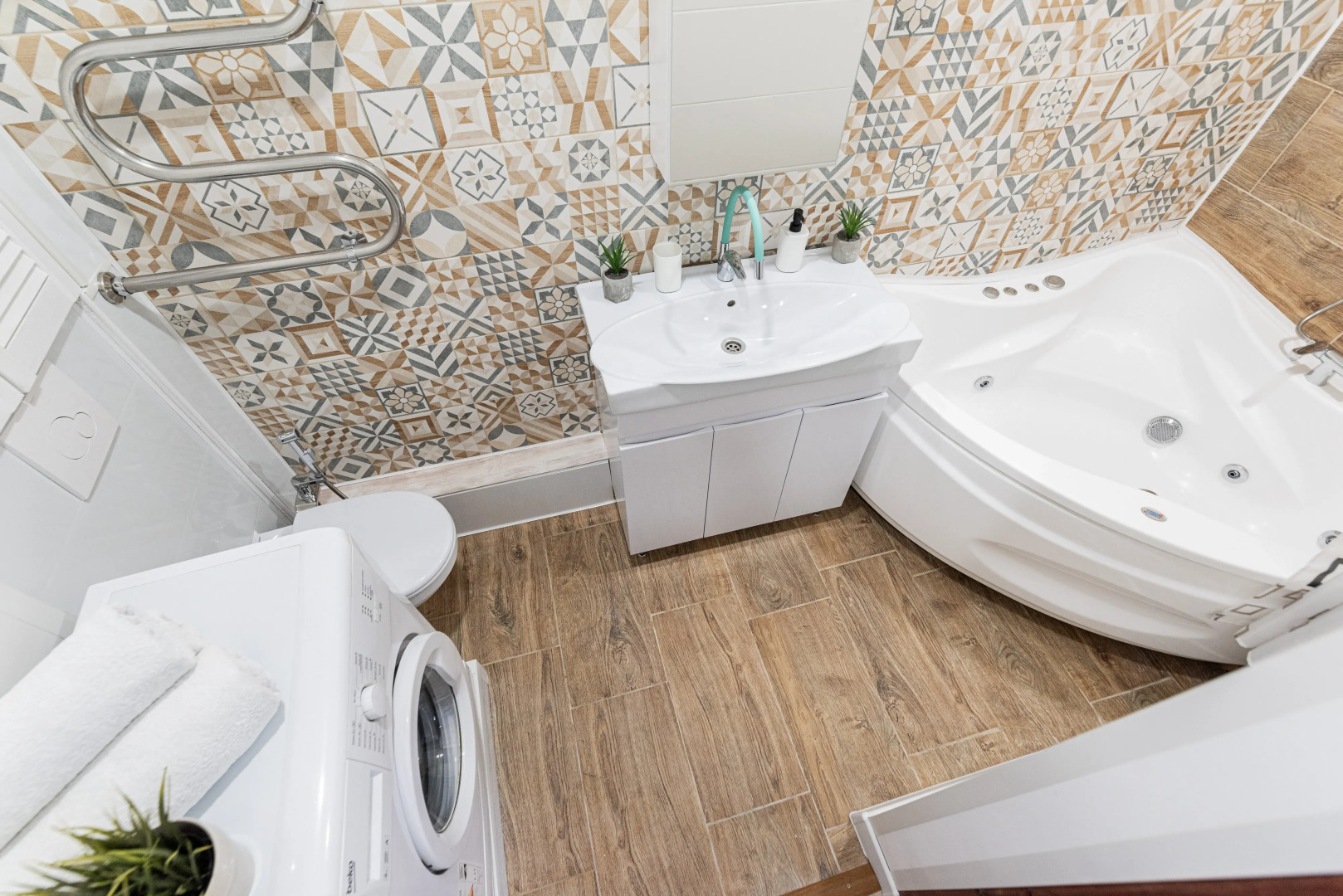 Апартаменты Новые с угловой ванной