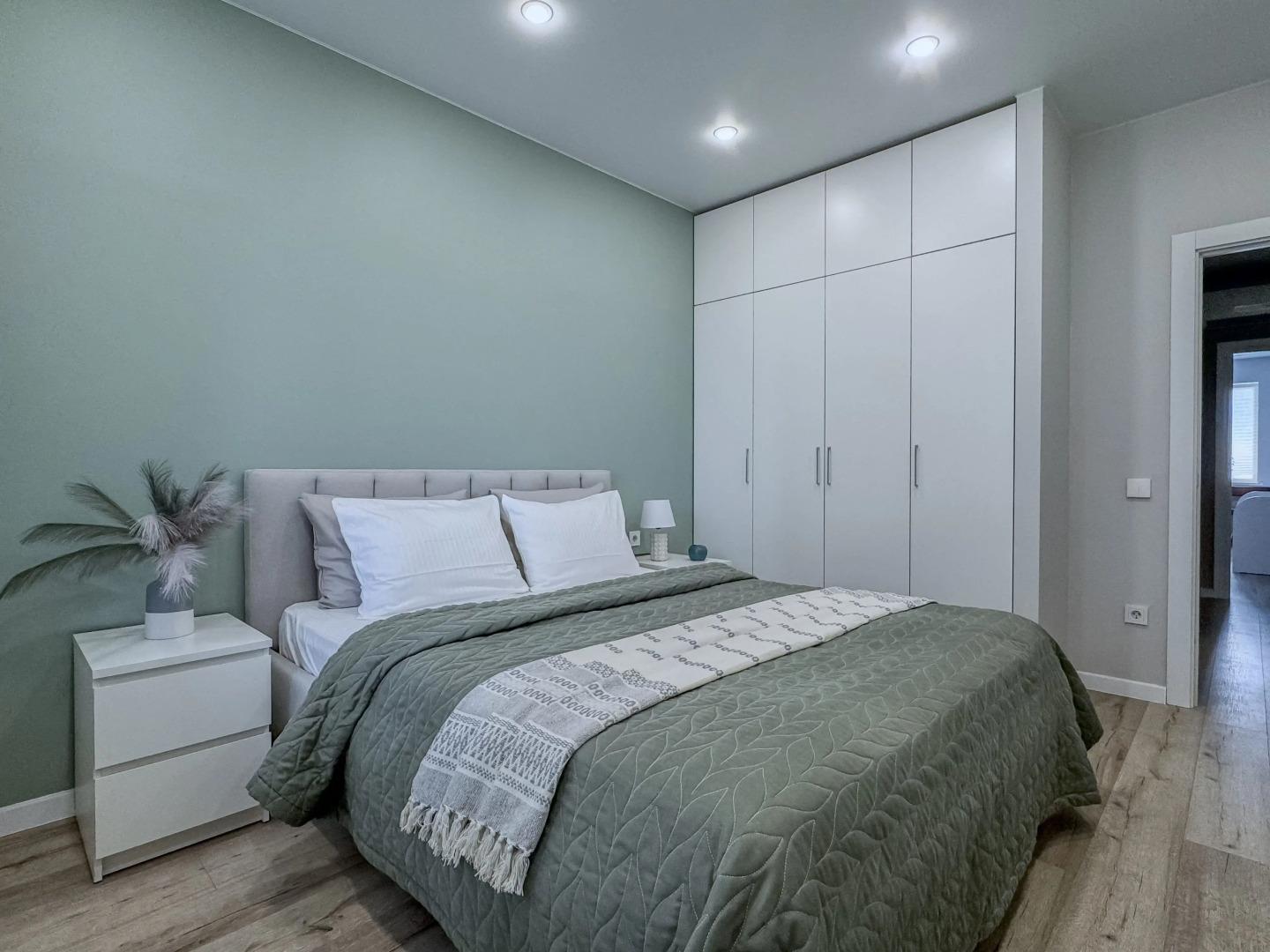 Квартира Green FOX в центре – 3 кровати и рабочие места