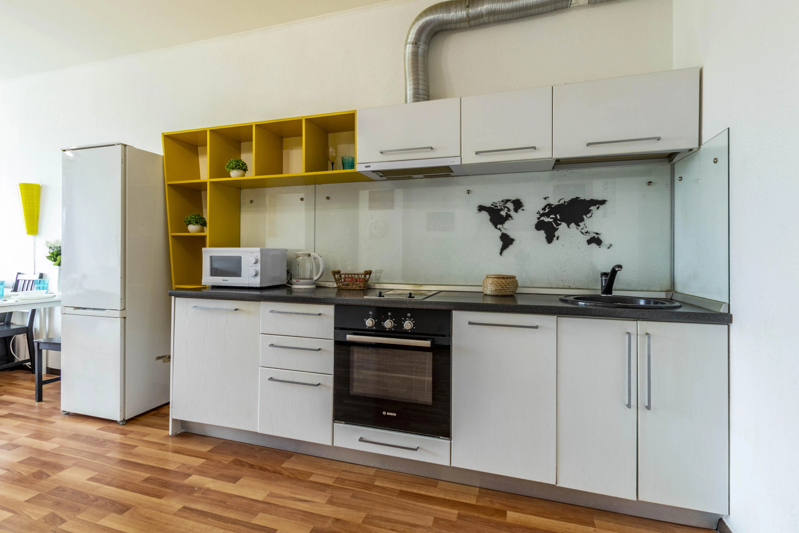 Квартира евродвушка BeGuest возле м. Геологическая для 6х гостей