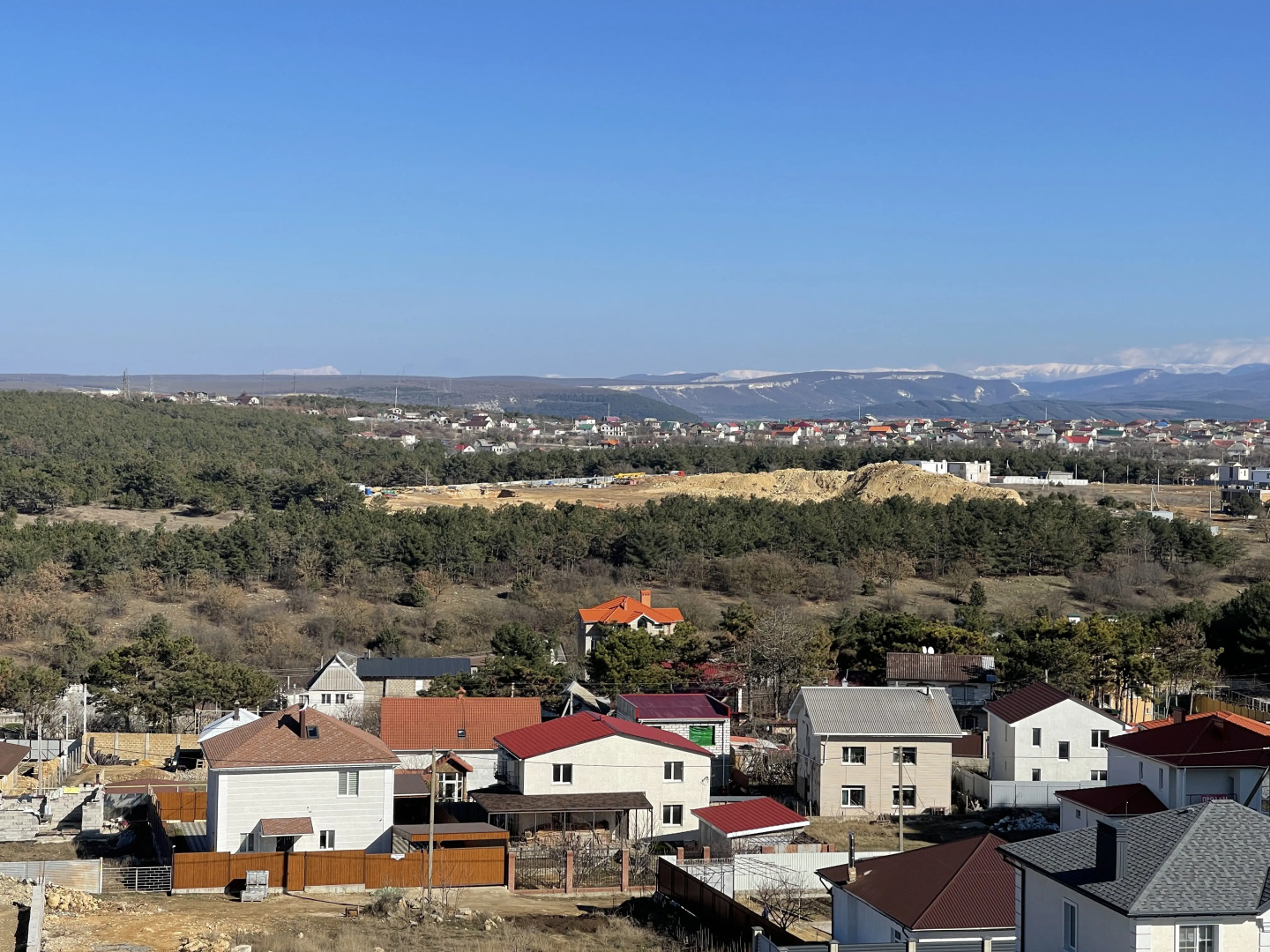 Квартира "Семейная с видом на горы и море!"