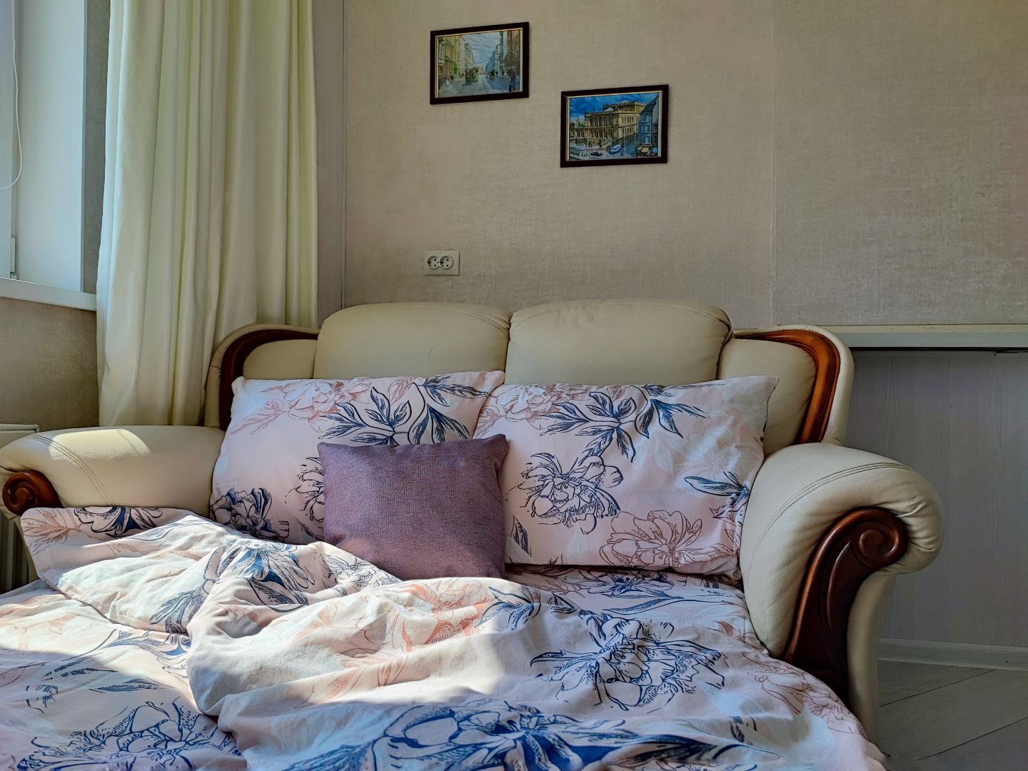 Апартаменты однокомнатная квартира на Фермора район "Сельма"