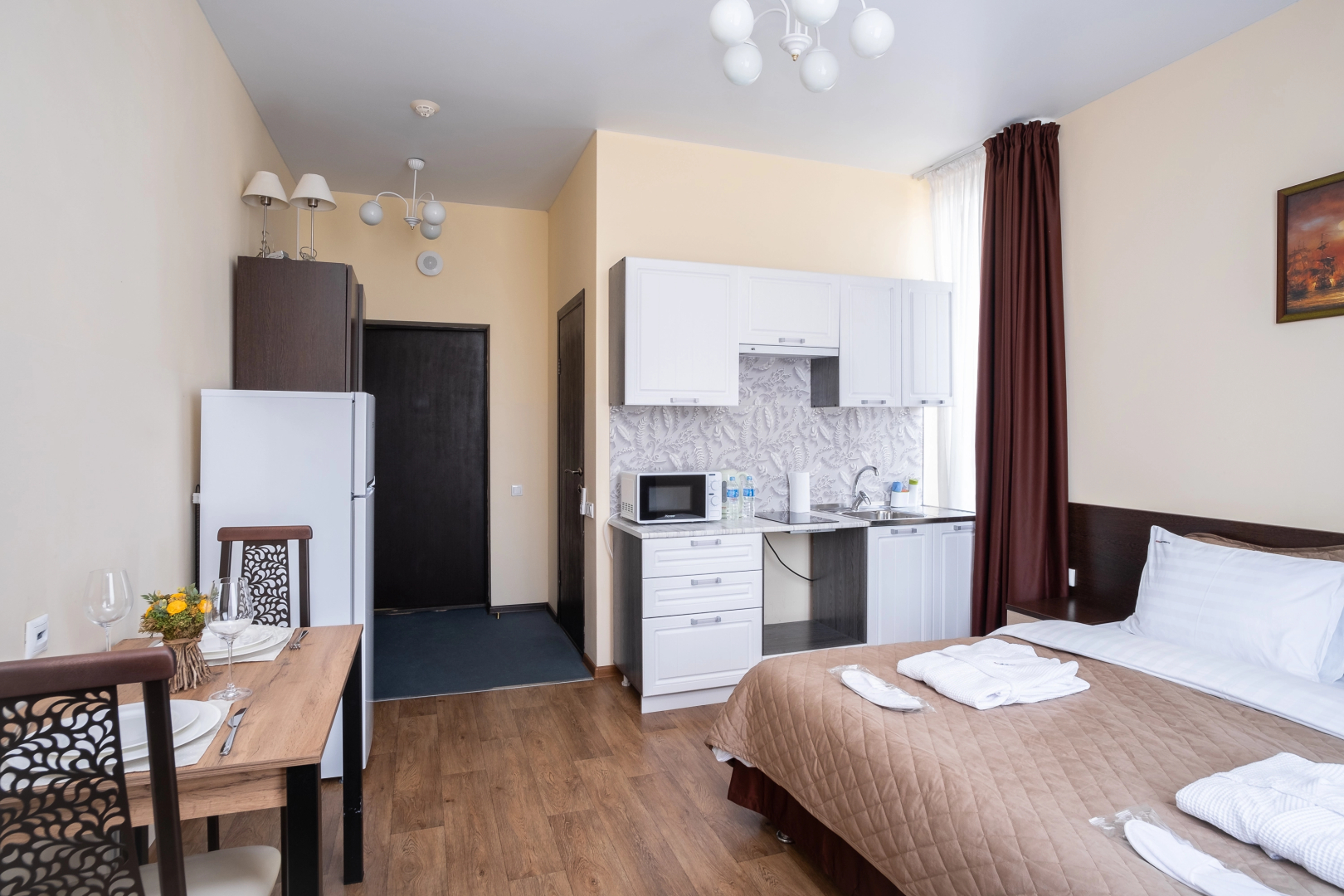Апартаменты Red Apartments Си Сайд Прибрежный