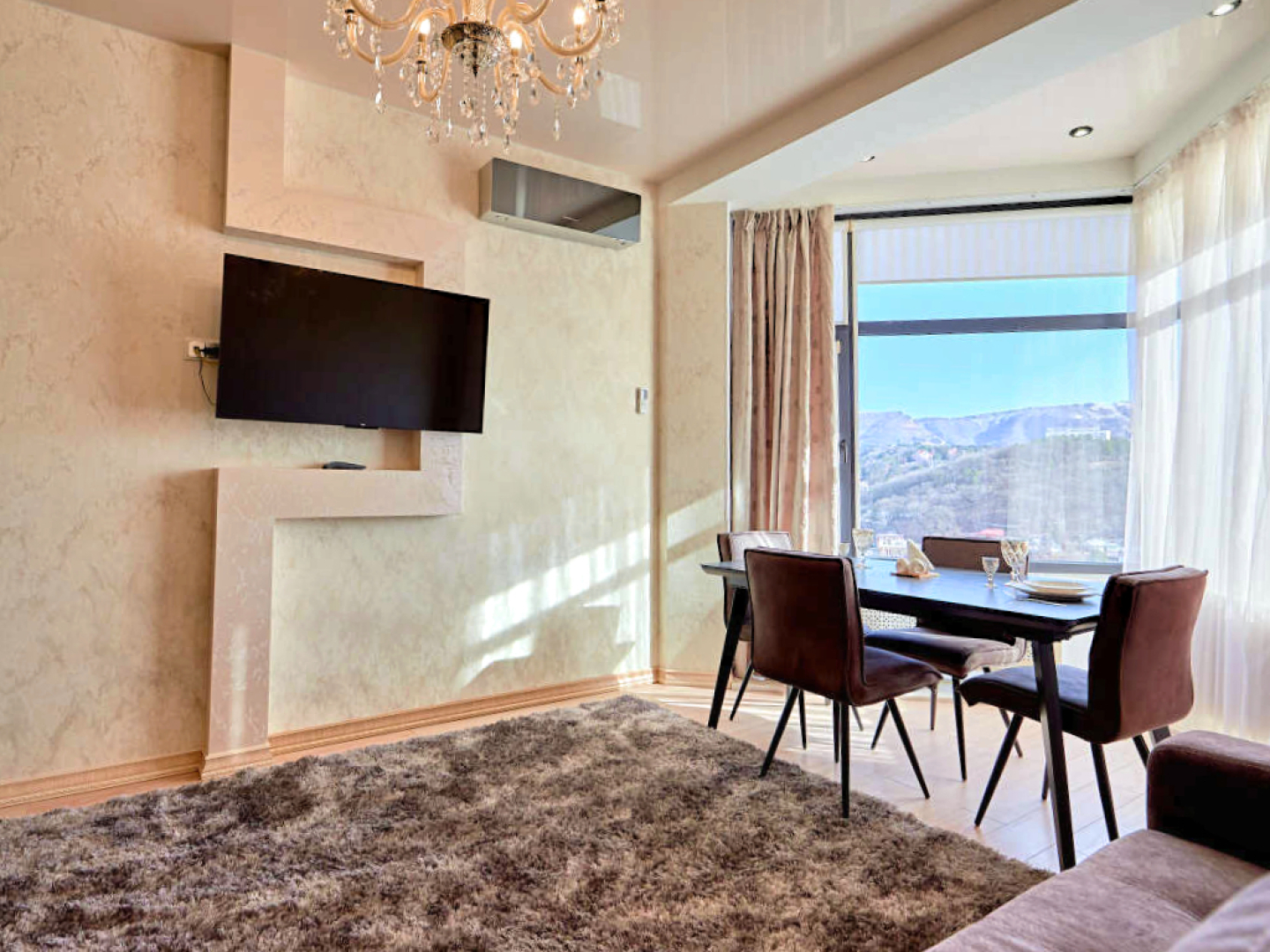 Апартаменты Green Park 92 с террасой