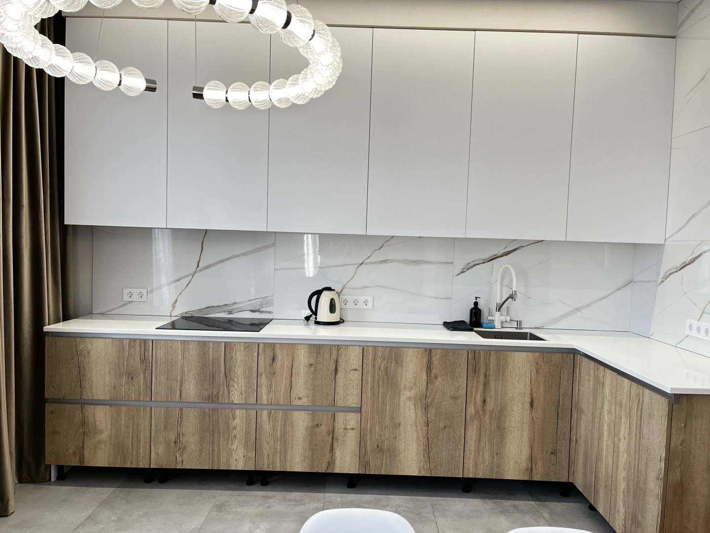 Квартира современная трешка в Скандинавии