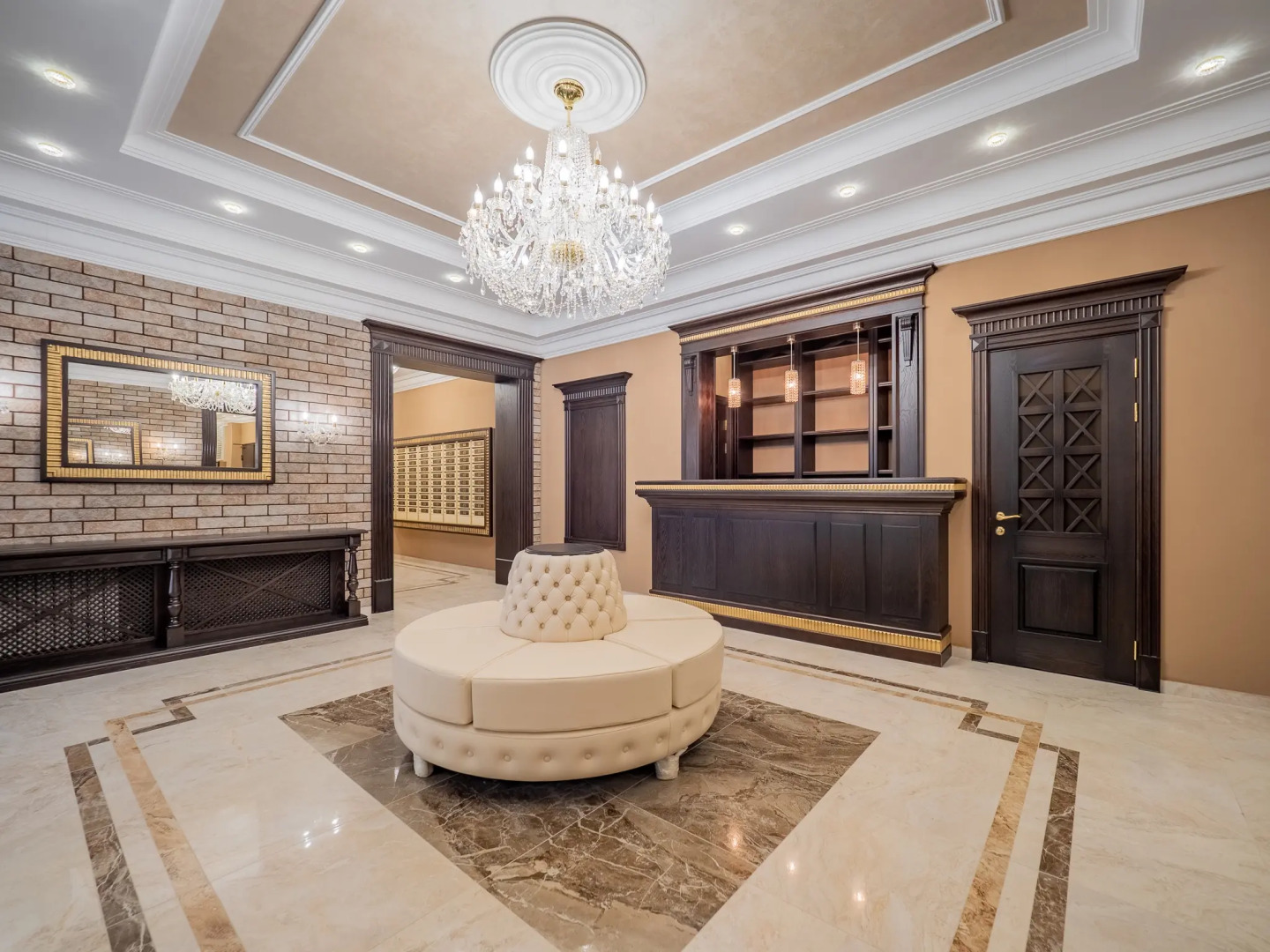 Квартира Дизайнерская со одной спальней