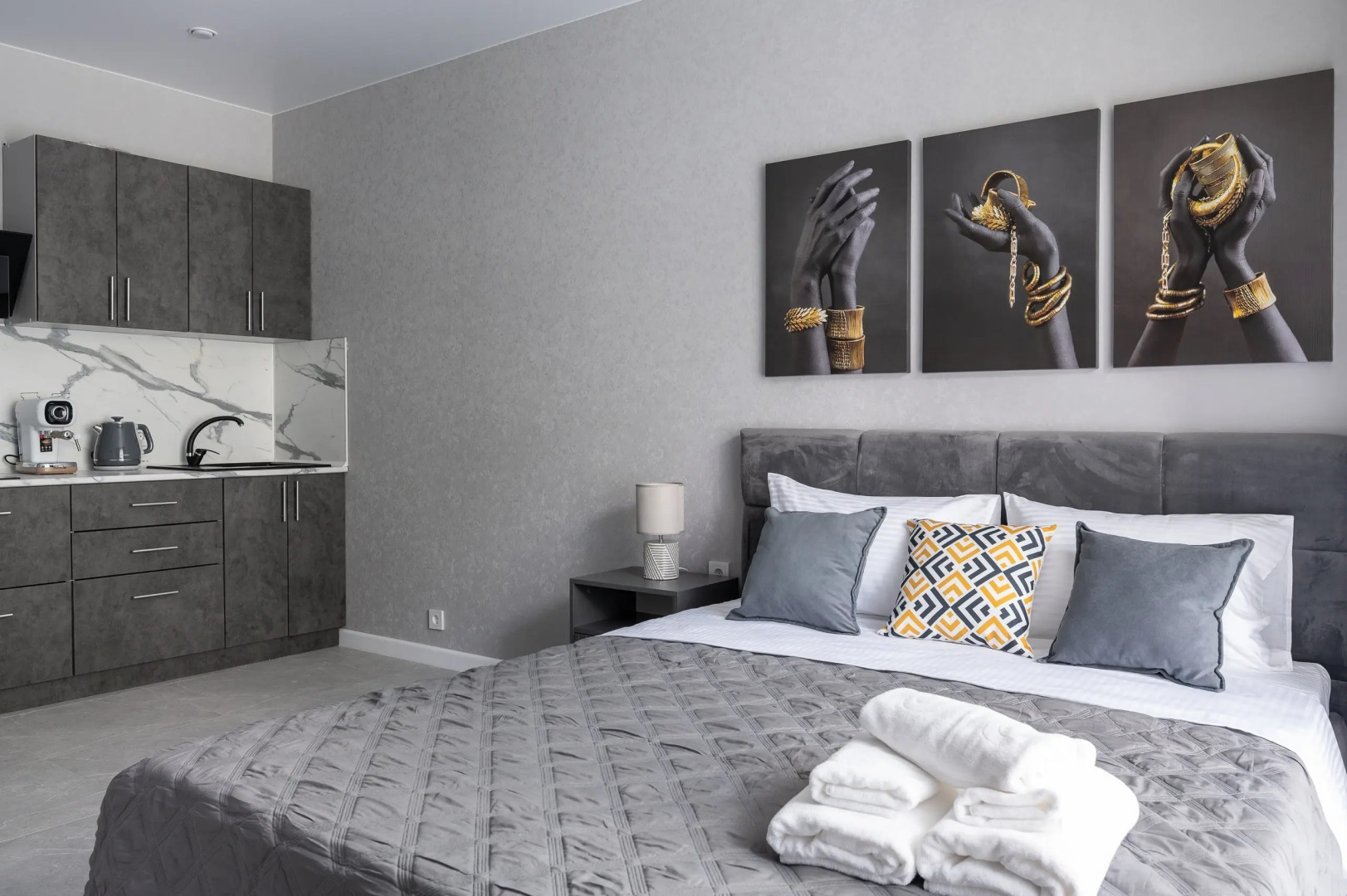 Апартаменты Лаванда УК Атмосфера с Видом на Горы