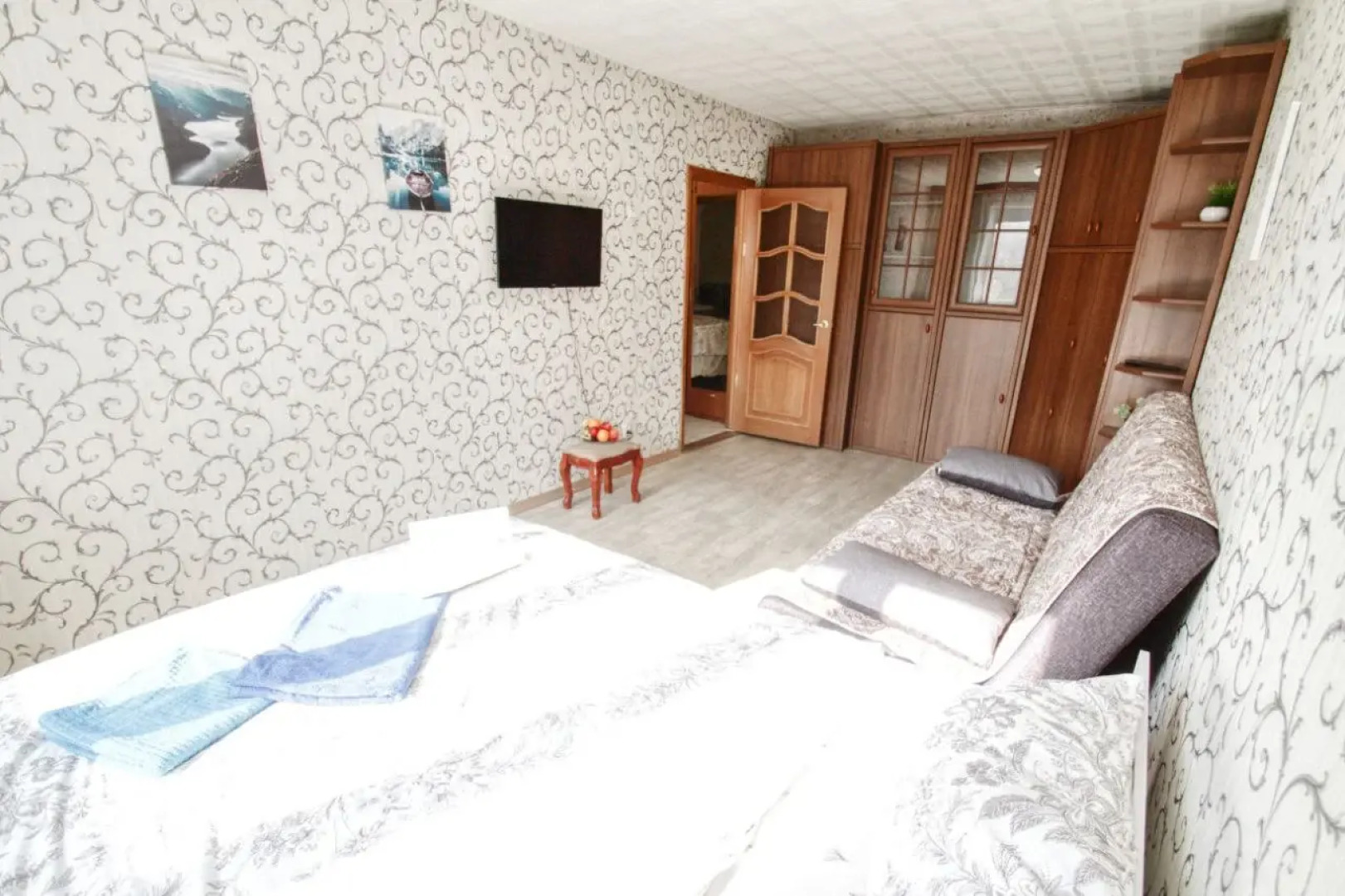 Апартаменты 1-к. 40 м² 2 кровати