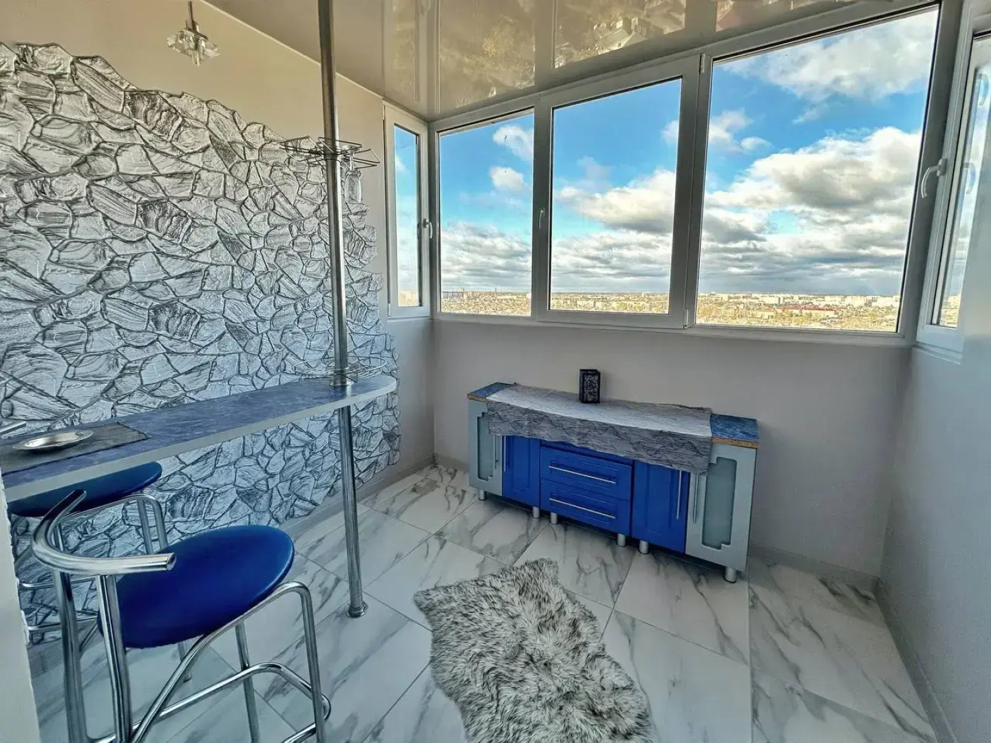 Апартаменты Квартира-студия в центре Бобруйска на 19 этаже