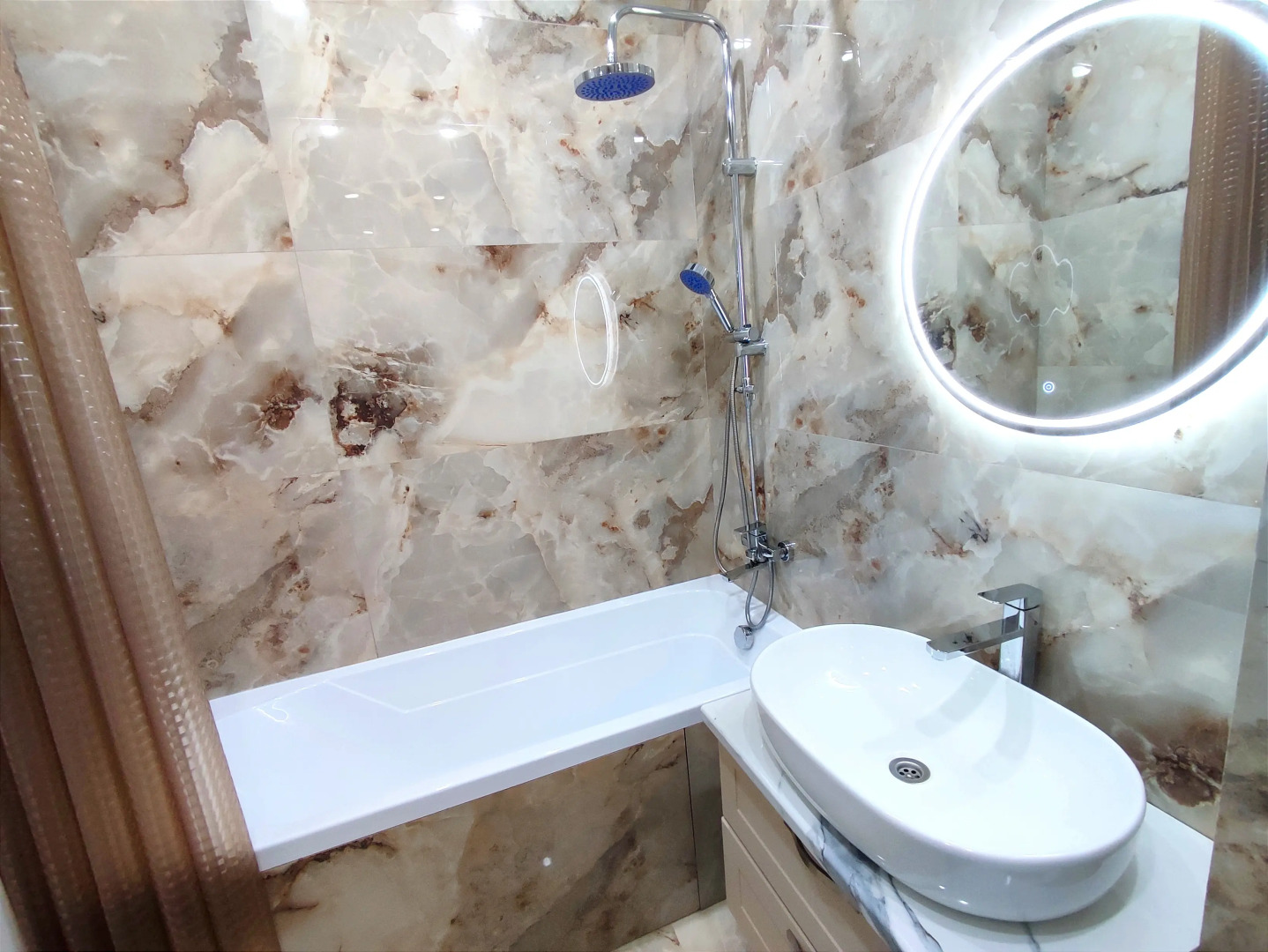 Квартира Enigma Apartments - Студия с панорамным видом в ЖК Аквамарин