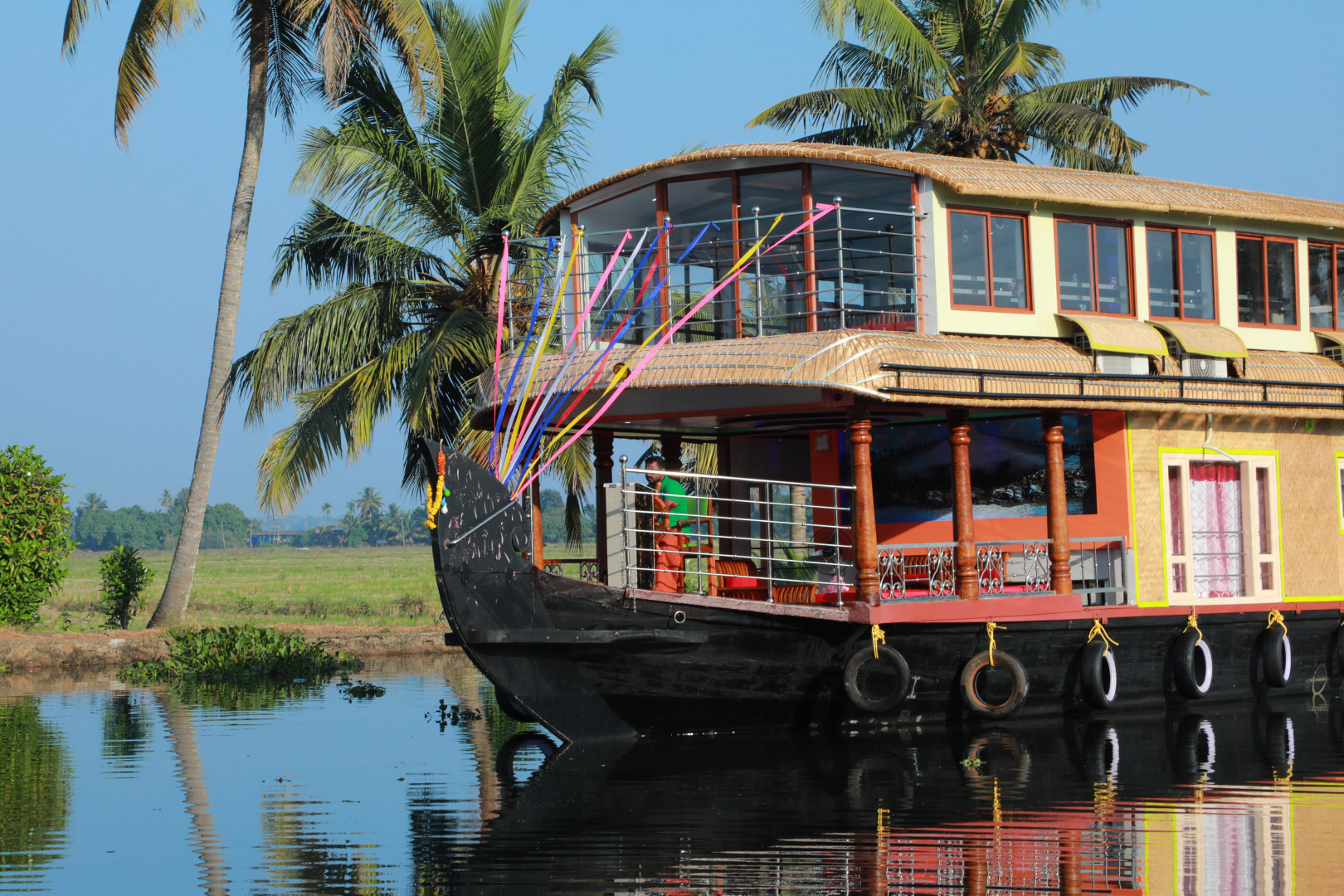 Отель Sreekrishna 3 Bedroom Private Houseboat