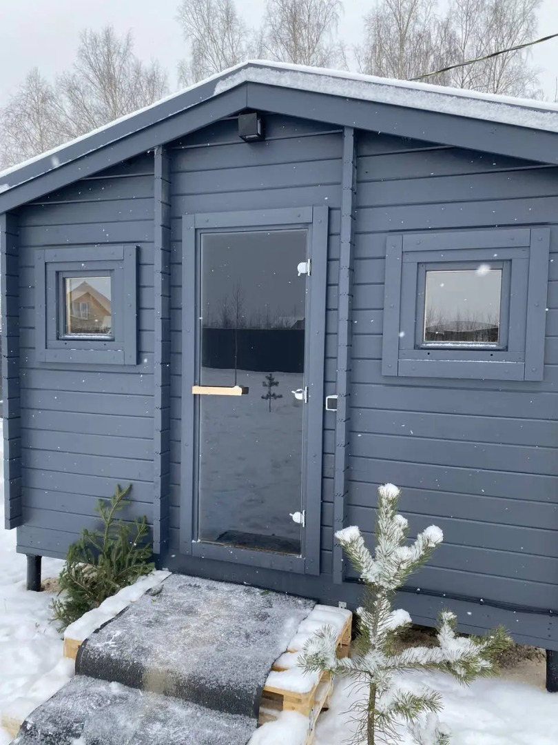 Гостевой дом атмосферный с камином около леса Dacha.Les