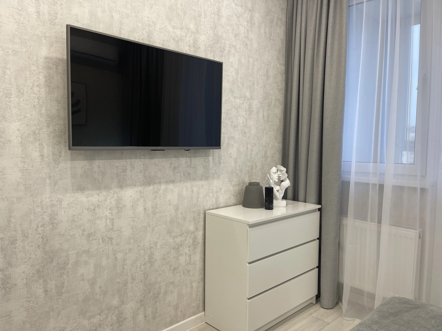 Апартаменты Du Soleil Grey&White с Видом на Море