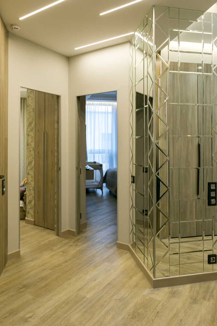 Апартаменты ОхтАпартЛюкс с сауной, камином и двумя спальнями