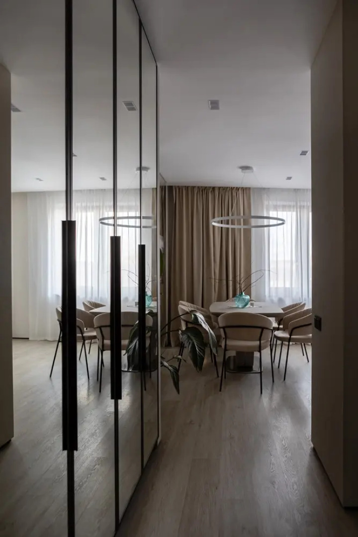 Апартаменты с видом на колесо обозрение Глаз Балтики