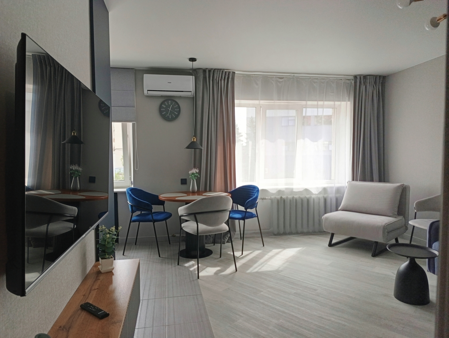 Квартира Синий акцент