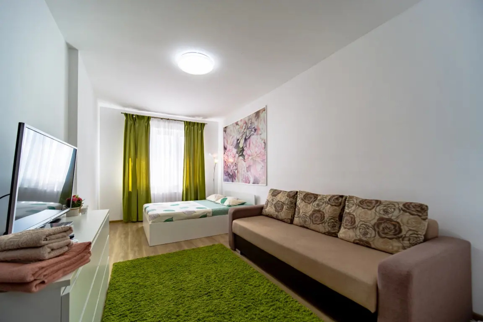 Квартира Family loft с Балконом и Видом на Город 22 этаж в ЖК Москва