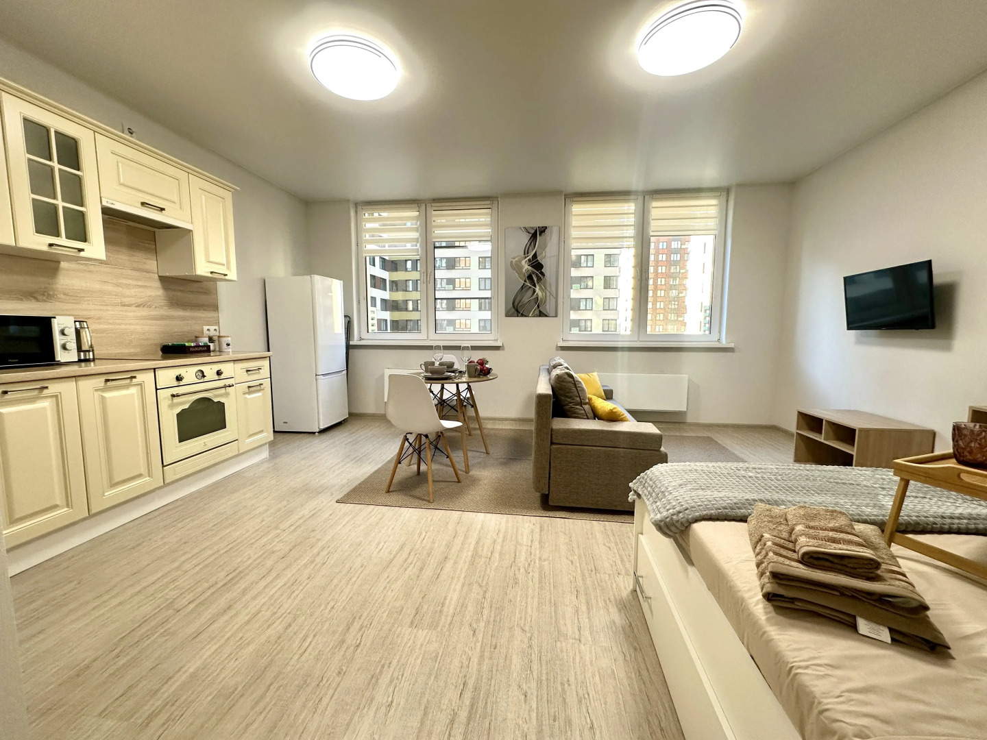 Квартира с дизайнерским ремонтом