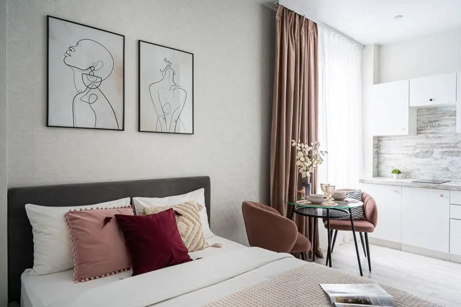 Апартаменты White Studio от Сети Good Vibes Apartments