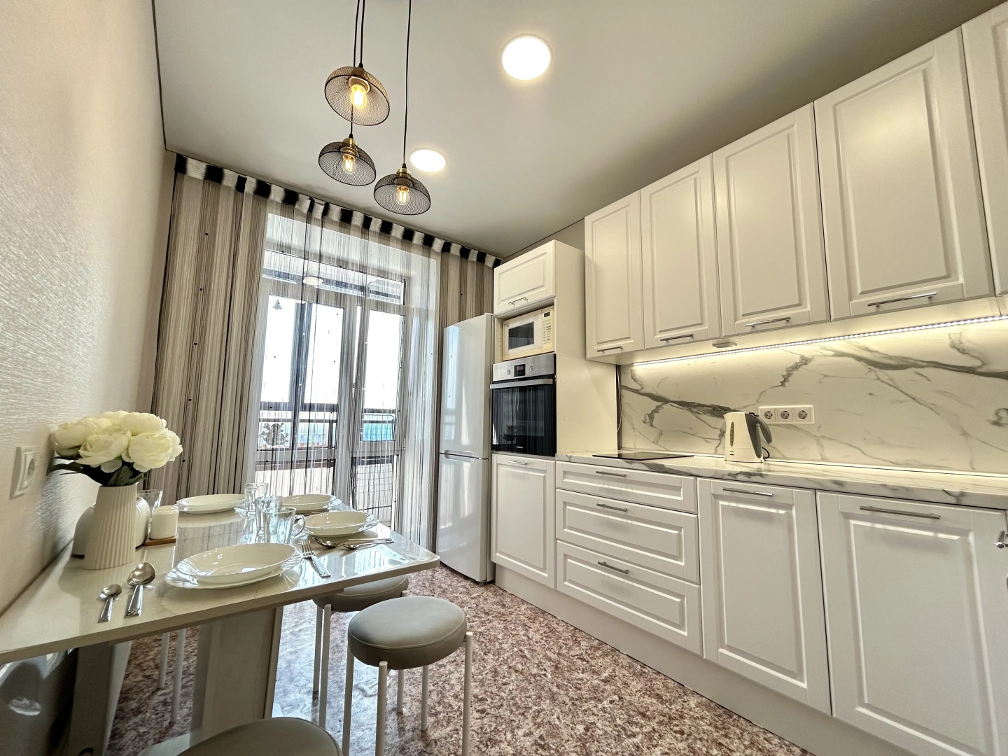 Апартаменты FSF В Географическом Центре с Дистанционным Заездом