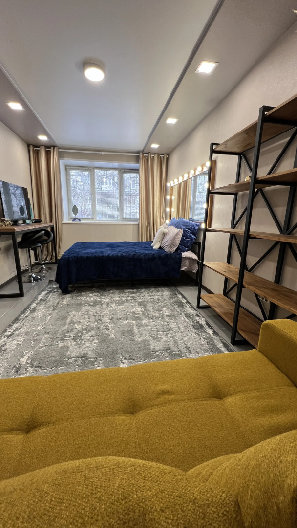 Квартира 1-к. Квартира, 36 м², 1 Кровать