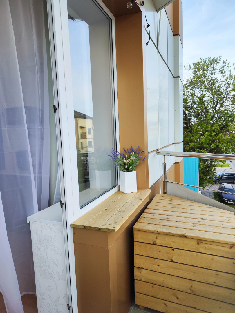 Апартаменты Волны Моря с балконом