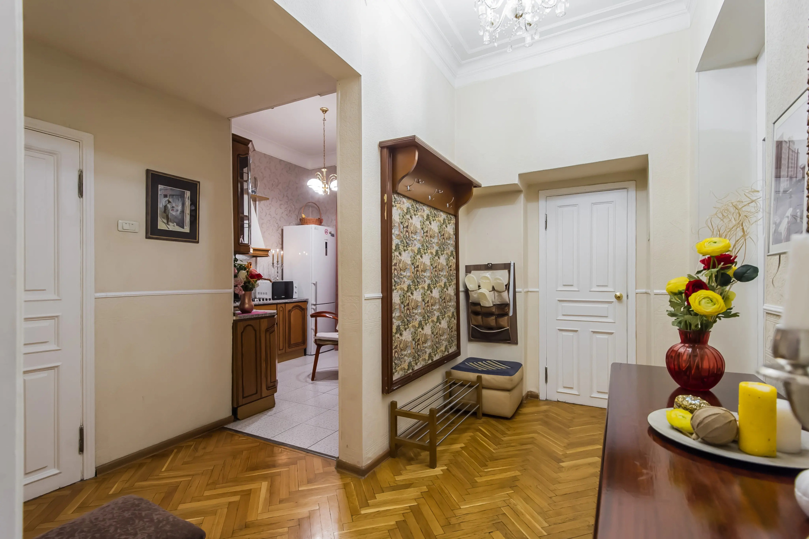 Квартира GM Apartments на Москва-реке с Видом на Набережную и Сталинскую высотку