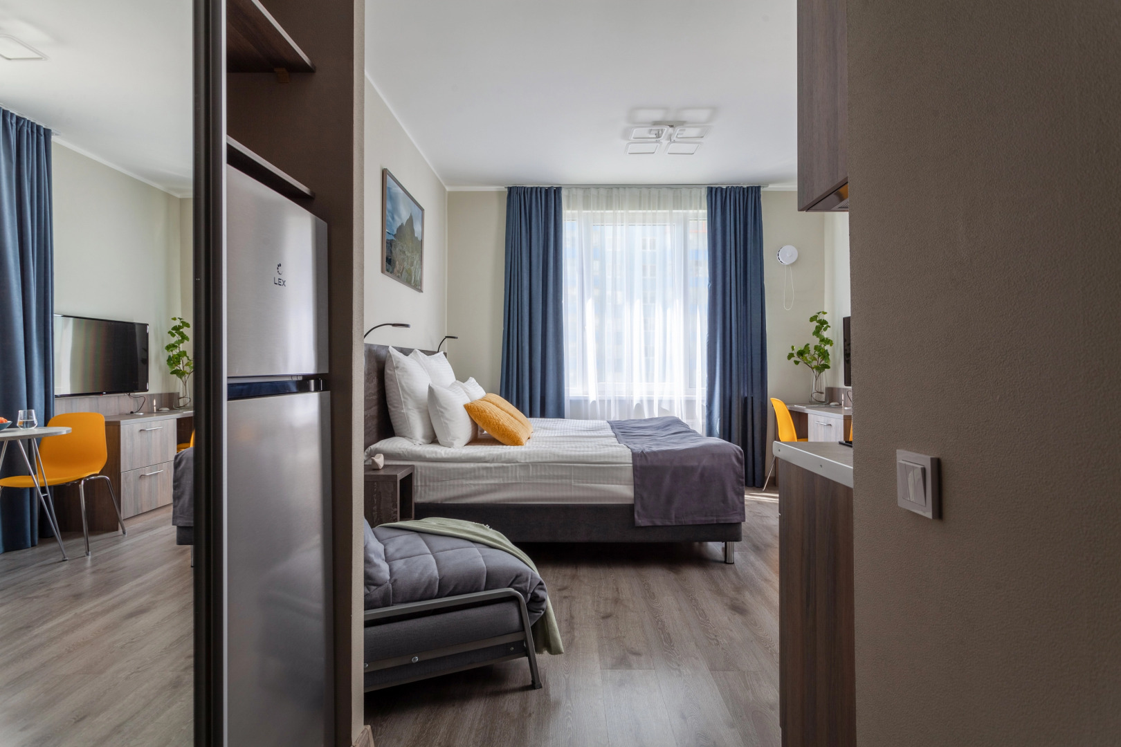 Квартира V Apartments в скандинавском стиле в 15 минутах от Пулково